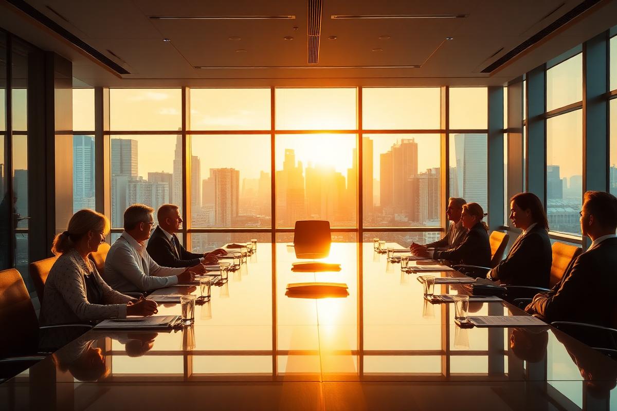 GoIPO advisory team in a boardroom session